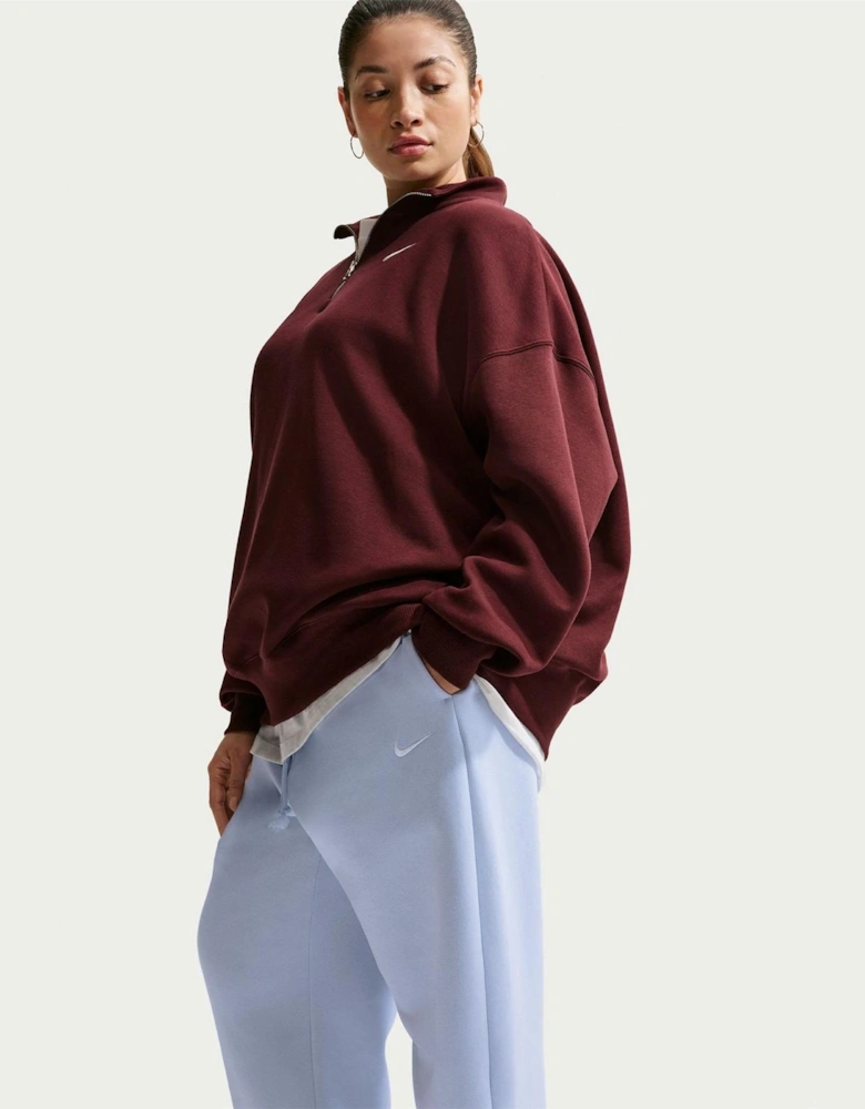 Mid Rise Solid Patterned Athletic Pants