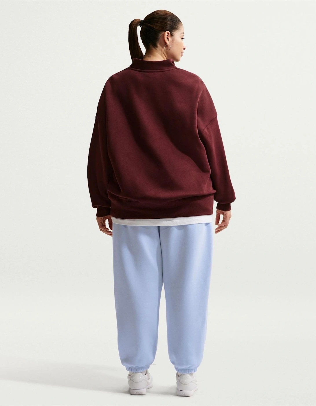 Mid Rise Solid Patterned Athletic Pants