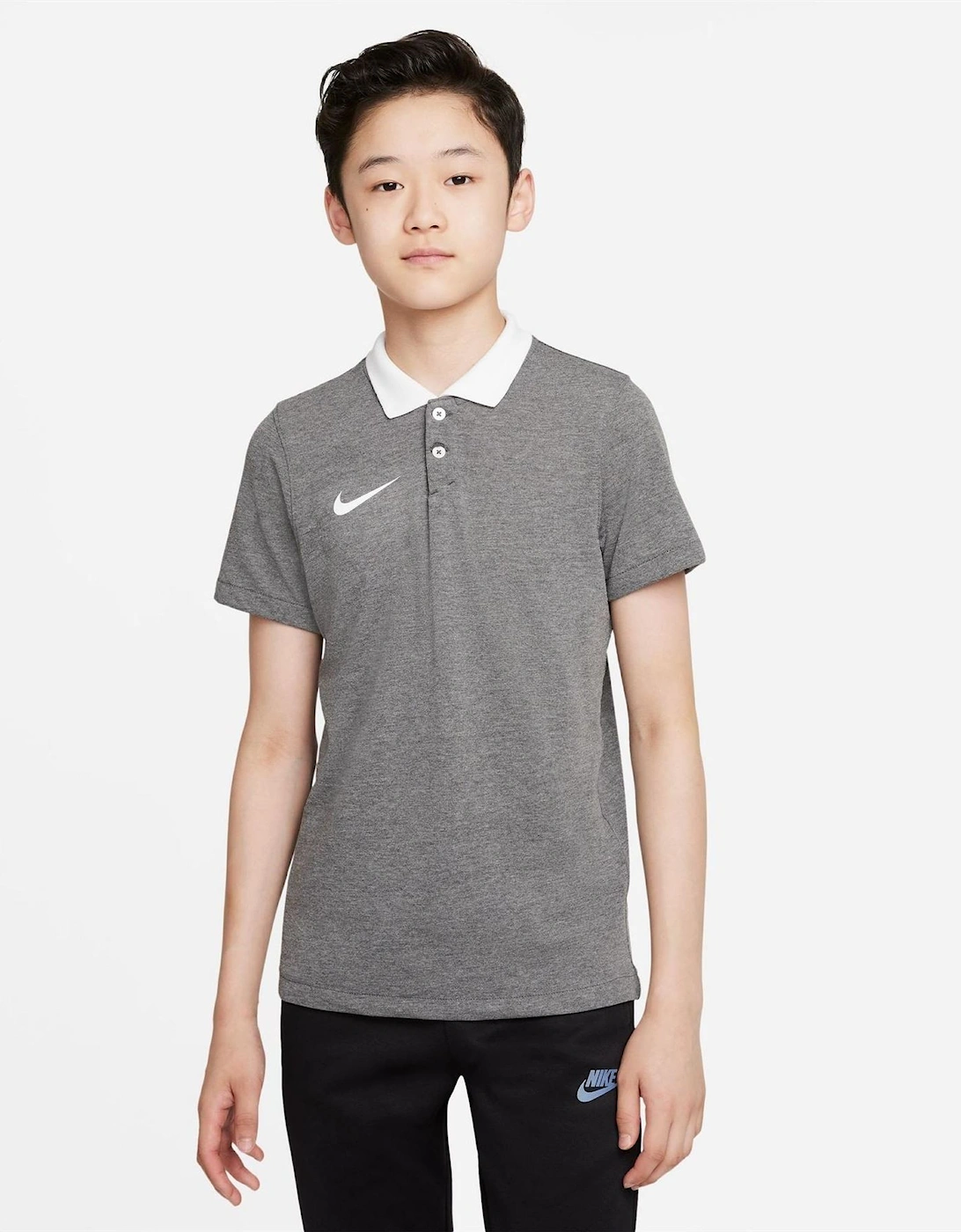 Nike Nike Boy's Polo De Sortie - Grey