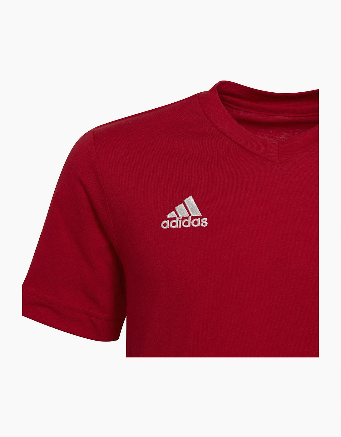 Bold Logo V-Neck Short Sleeve Jersey T-Shirt