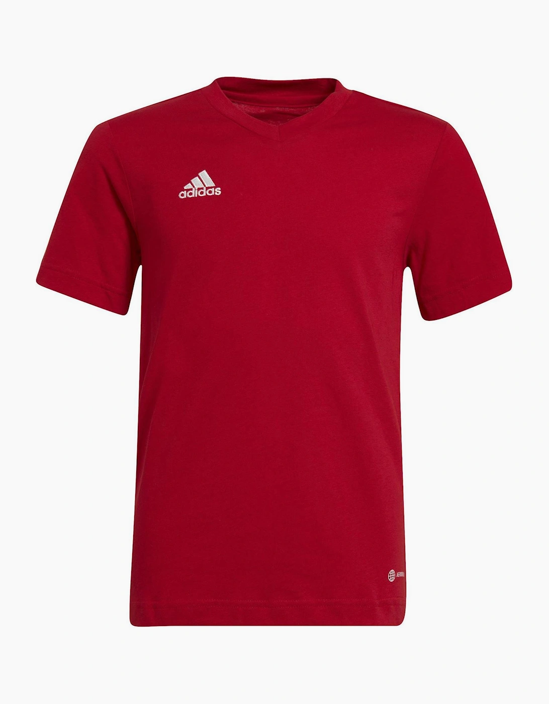 Bold Logo V-Neck Short Sleeve Jersey T-Shirt