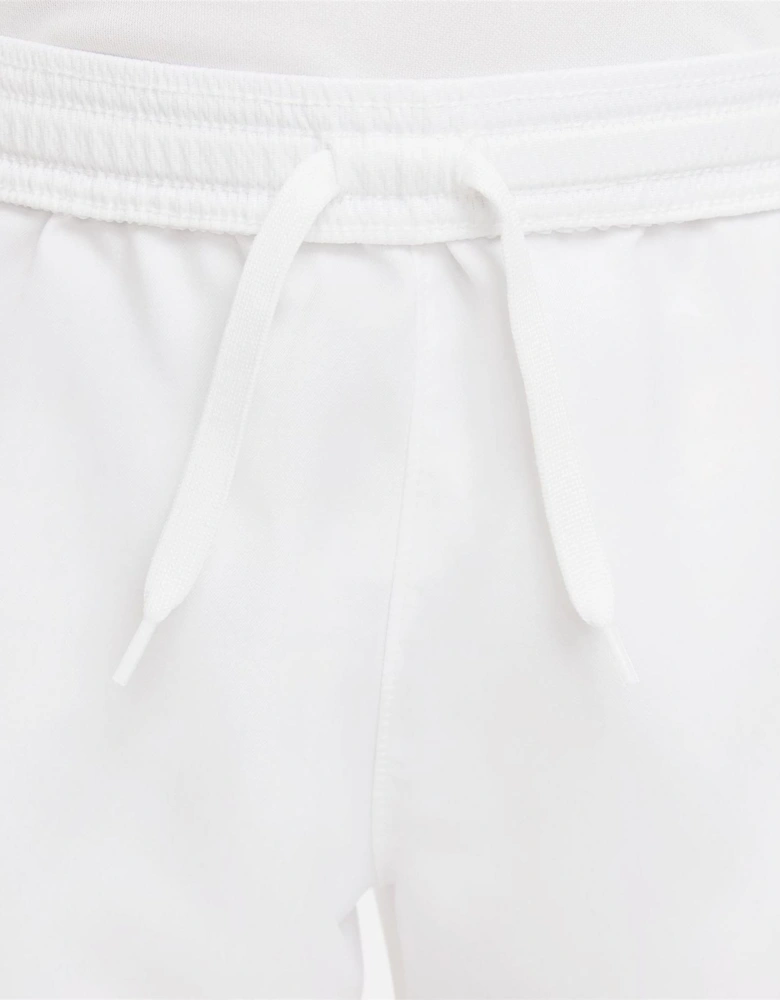Laser V Athletic Shorts with Notch Hem