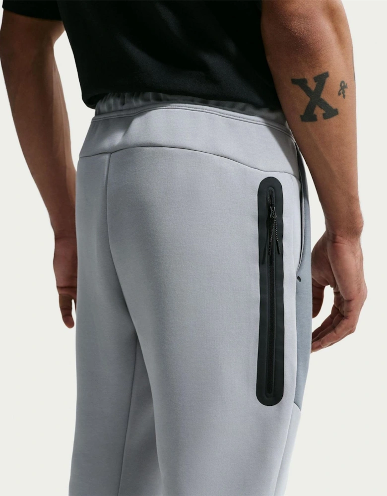 Solid Patterned Tapered Slim Joggers