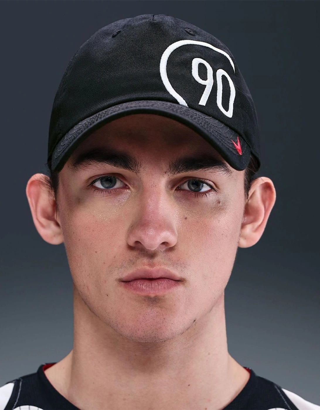 Infant Logo Embroidered 6 Panel Curved Brim Baseball Cap