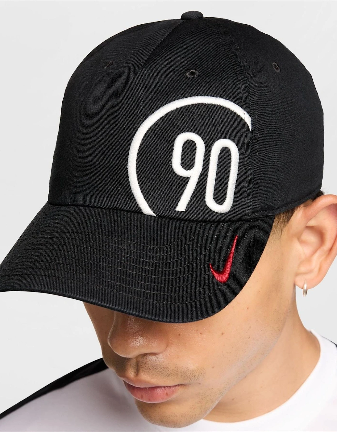 Infant Logo Embroidered 6 Panel Curved Brim Baseball Cap