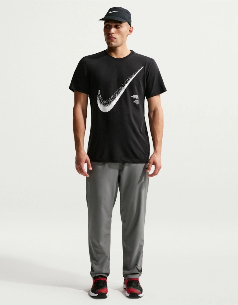 Bold Logo Graphic Crew Neck Short Sleeve T-Shirt