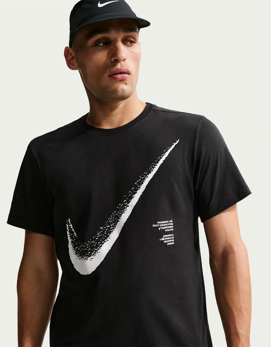 Bold Logo Graphic Crew Neck Short Sleeve T-Shirt