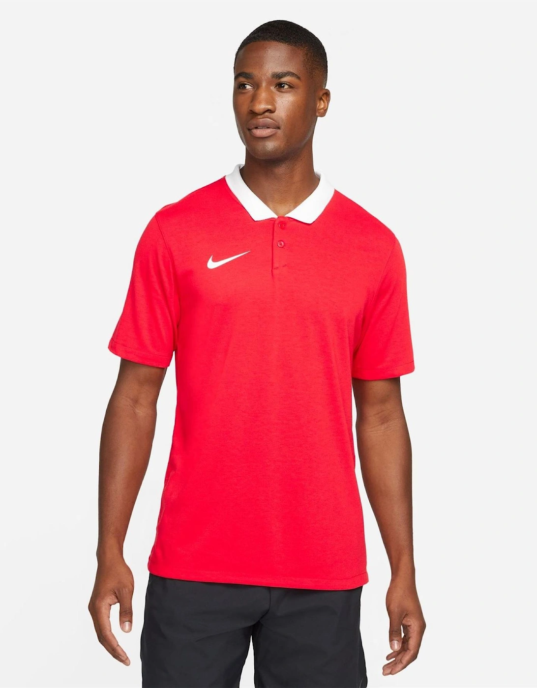 Printed Logo Collared Neck Short Sleeve Shirt