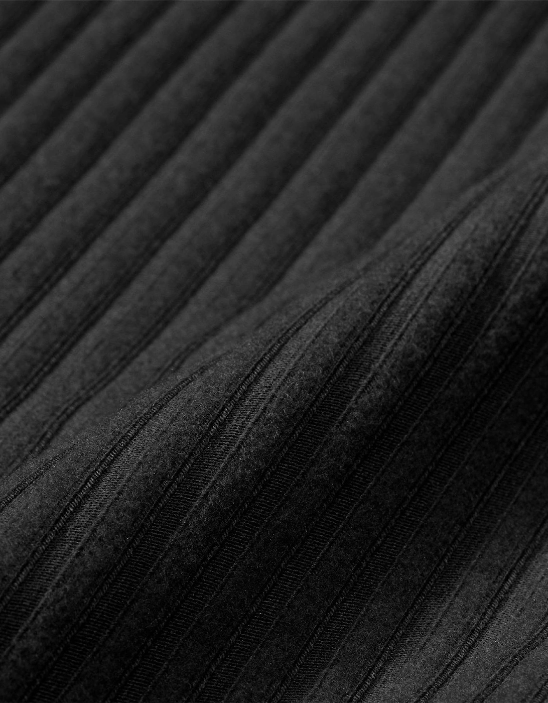 Ribbed High Rise Flared Athletic Pants