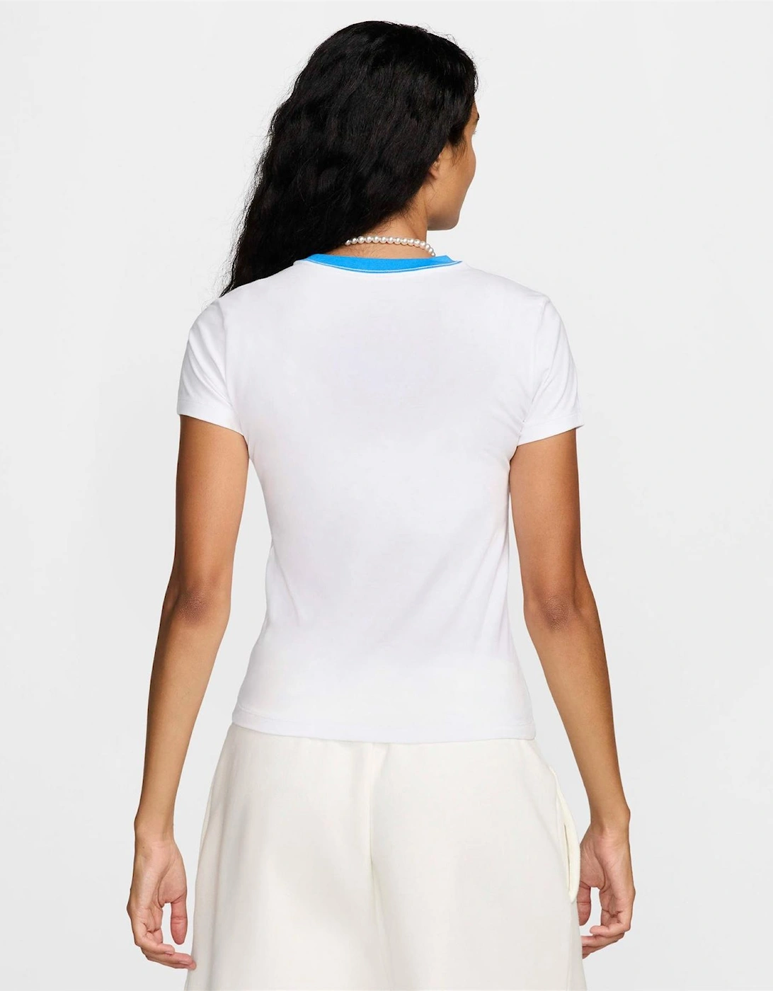 Crew Neck Lettering Slim Fit Short Sleeve T-Shirt