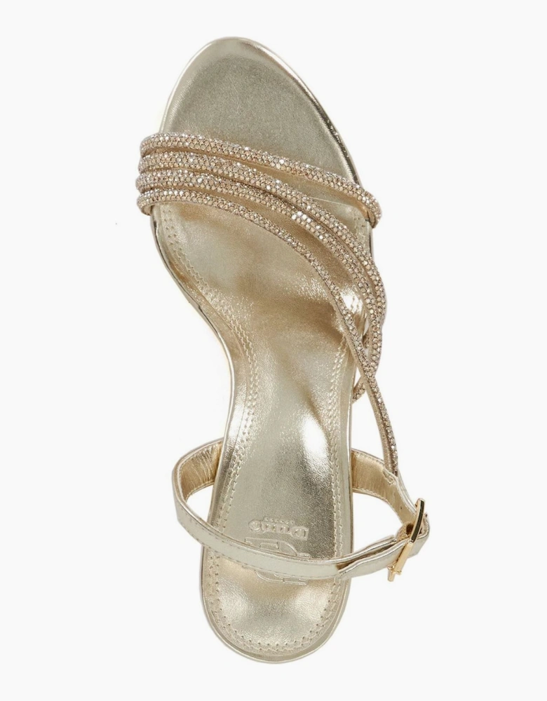 Kemory Open Toe High Heel Wedge Sandals
