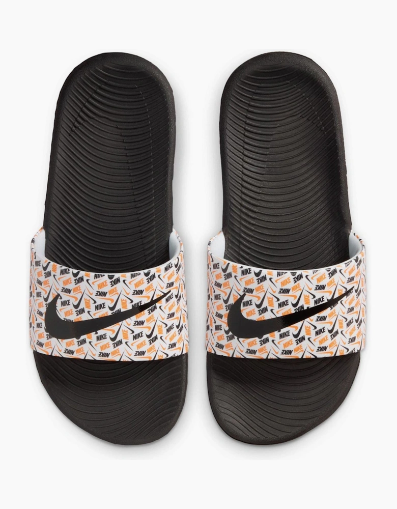Kawa Slide All-Over Logo Open-Toe Sandals