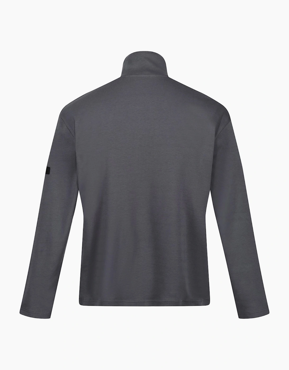 Funnel Neck High Collar Long Sleeve Warm Sweatshirt