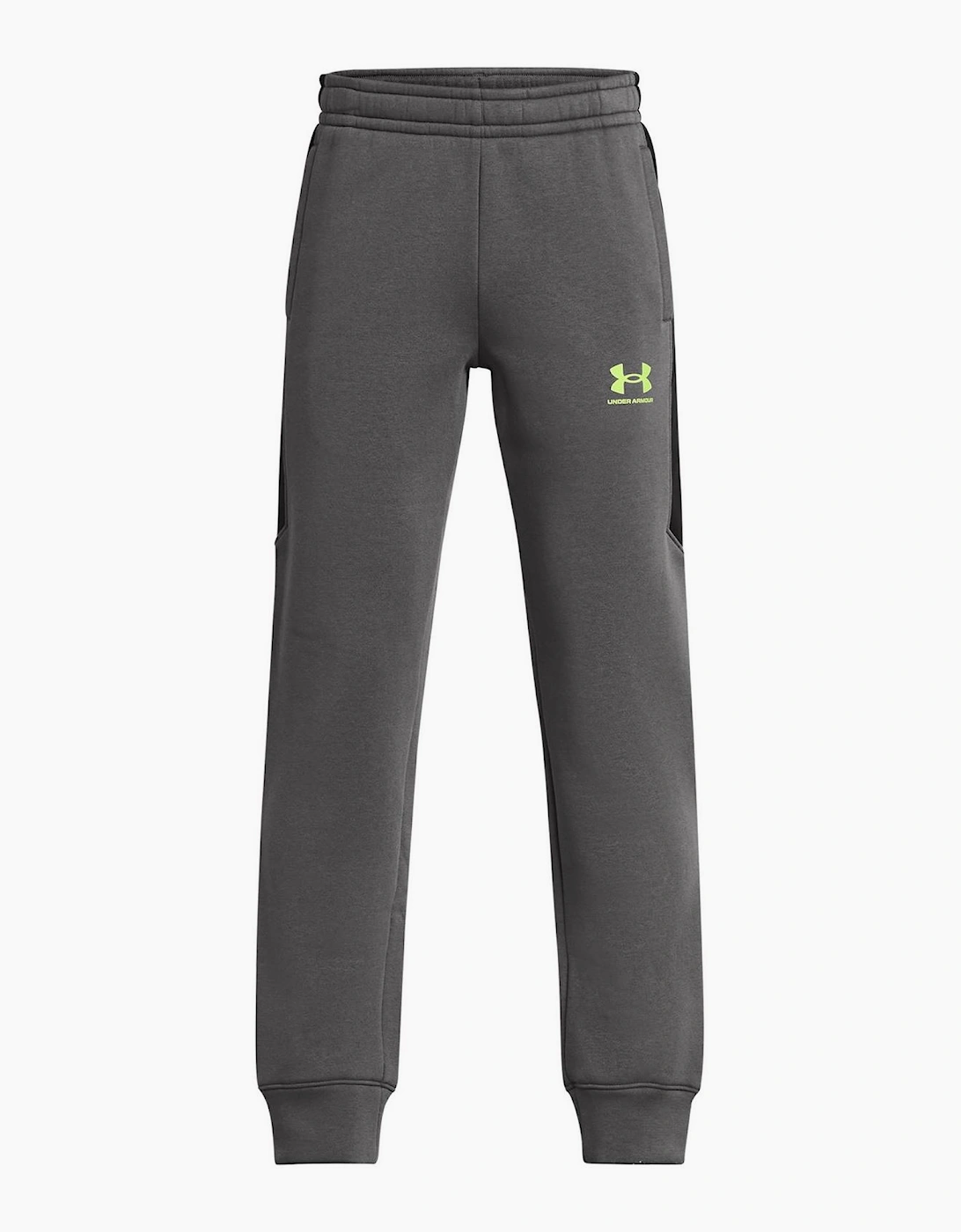 Under Armour Under Armour Boy's Icon Solid Patterned Slim Utility Joggers - Grey
