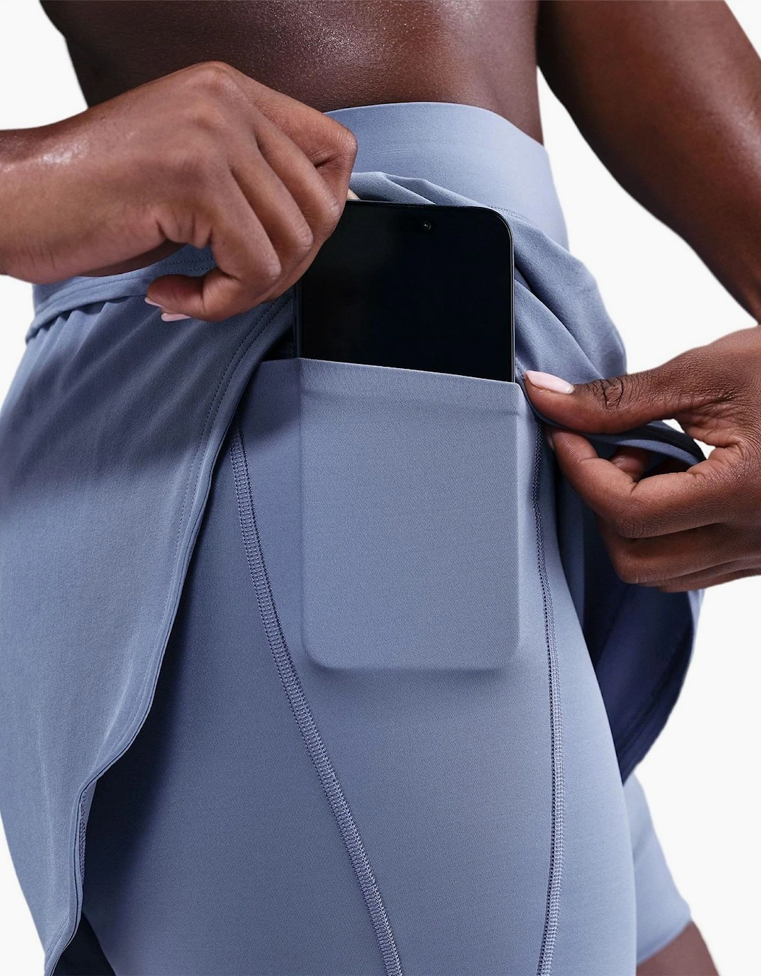 Universal Solid Athletic Shorts with Elasticated Waistband