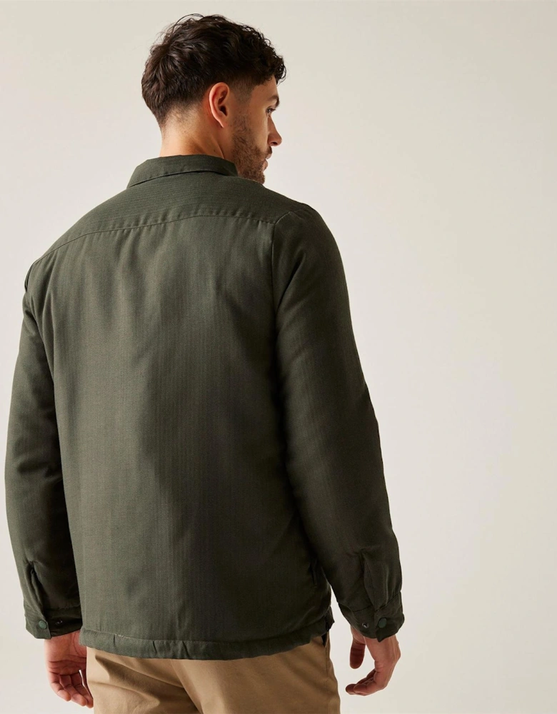 Collared Neck Long Sleeve Regular Fit OverShirt