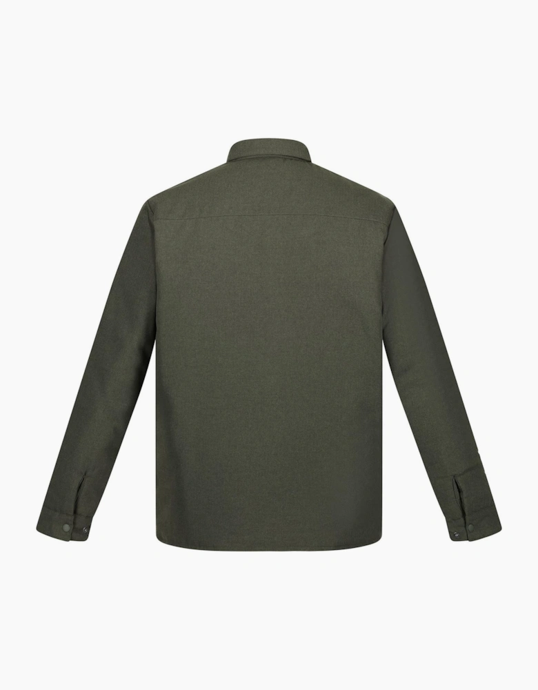 Collared Neck Long Sleeve Regular Fit OverShirt