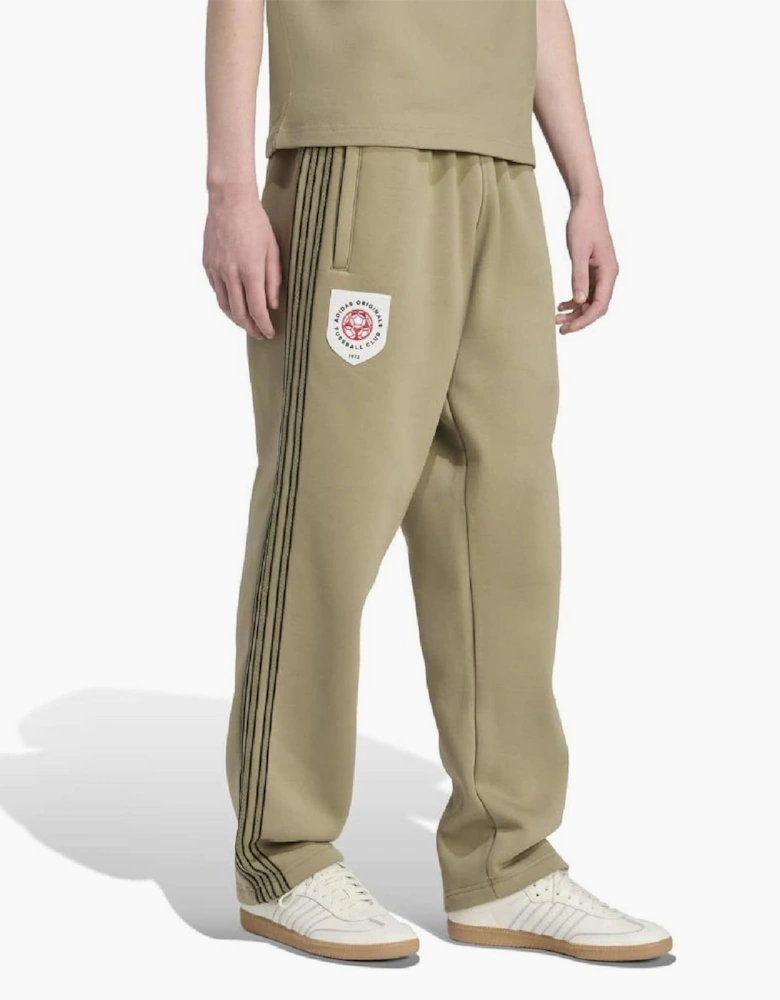 Stripe Mid Rise Straight Leg Athletic Pants