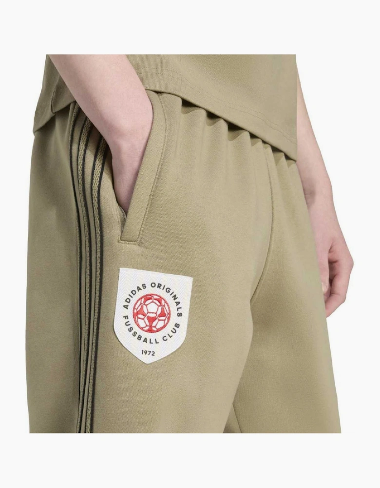 Stripe Mid Rise Straight Leg Athletic Pants