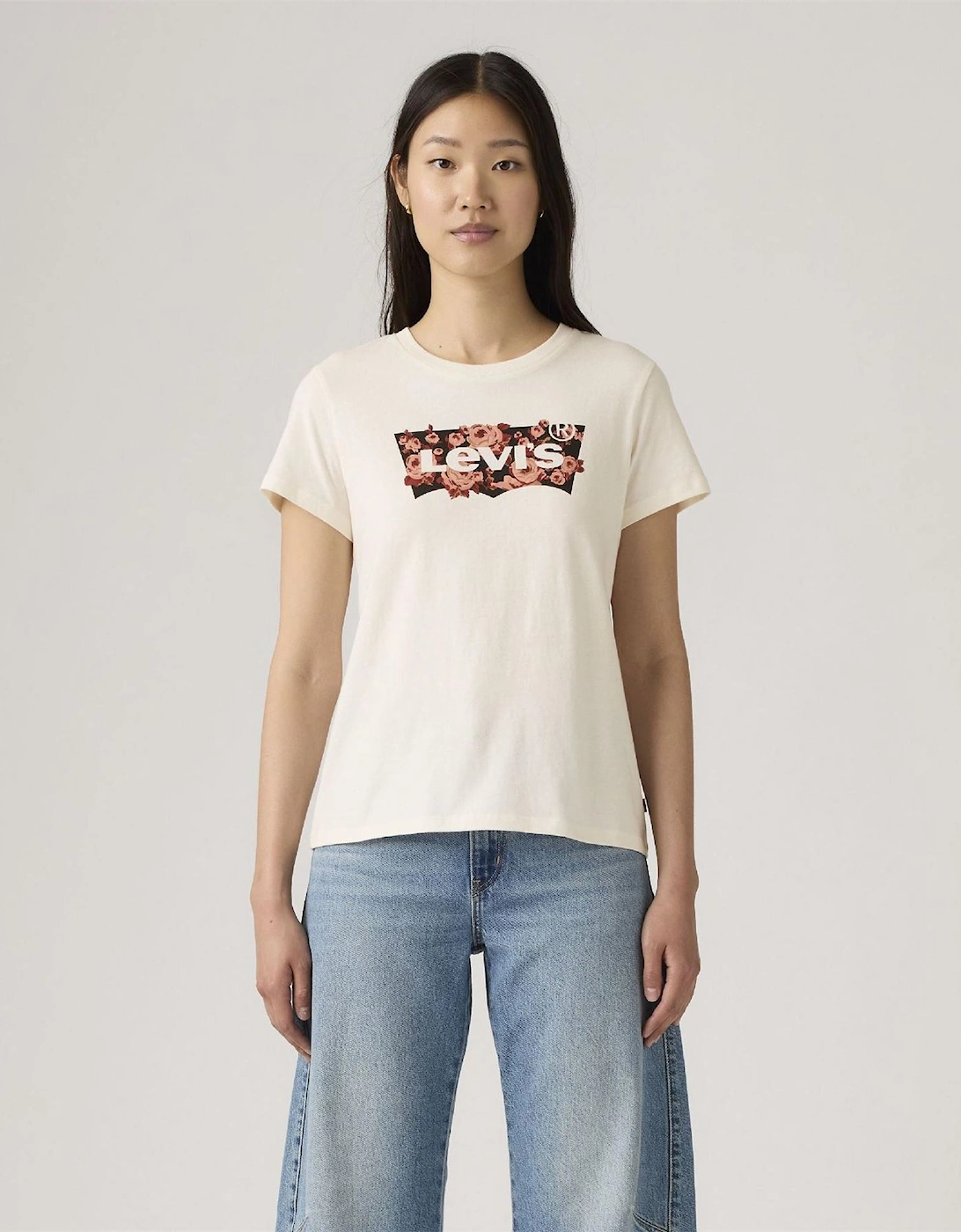The Perfect Wordmark Graphic Crew Neck Short Sleeve T-Shirt
