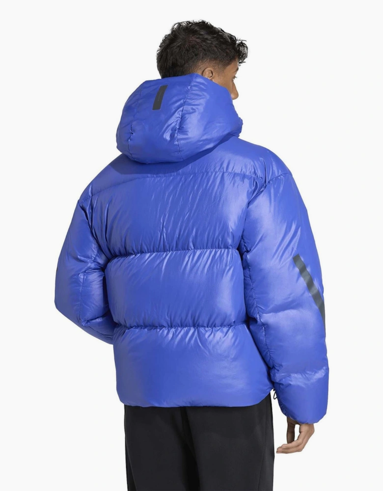 Z.n.e. Duck Down Full Zip Hooded Puffer Jacket