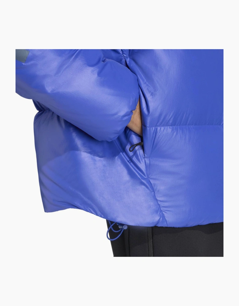Z.n.e. Duck Down Full Zip Hooded Puffer Jacket