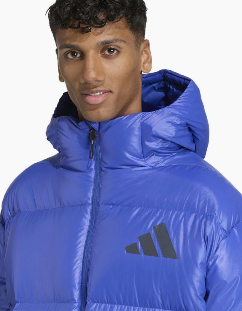 Z.n.e. Duck Down Full Zip Hooded Puffer Jacket