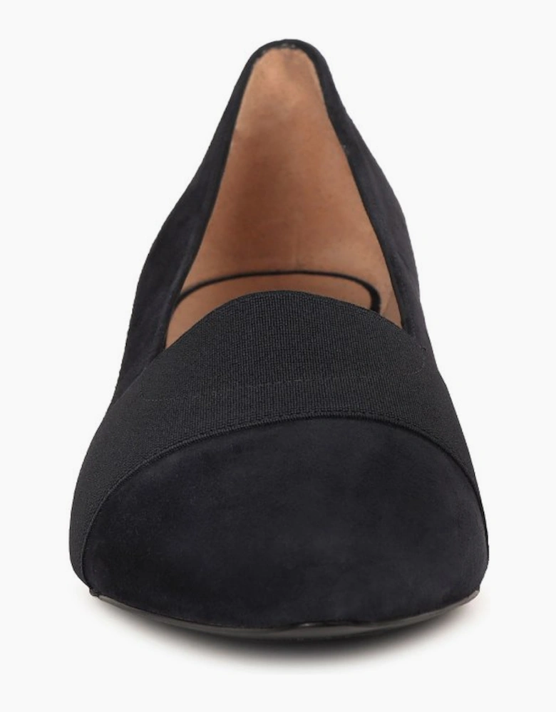 Napoli Elastic Womens Court Shoes