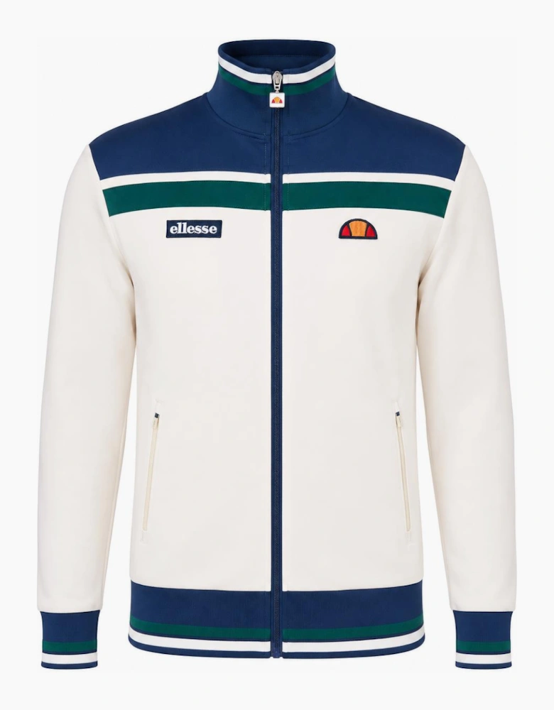 Ellesse Vignola Track Top Jacket Ecru/Navy