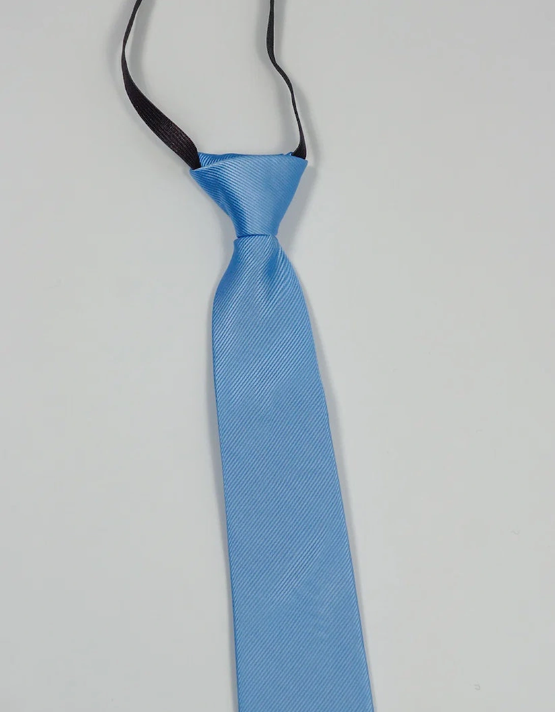 Charles Grey Kids Tie - Sky Blue