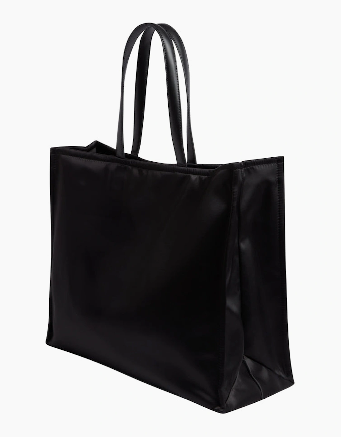 Ted Baker Halsea TB Script Padded Nylon Medium Black Bag