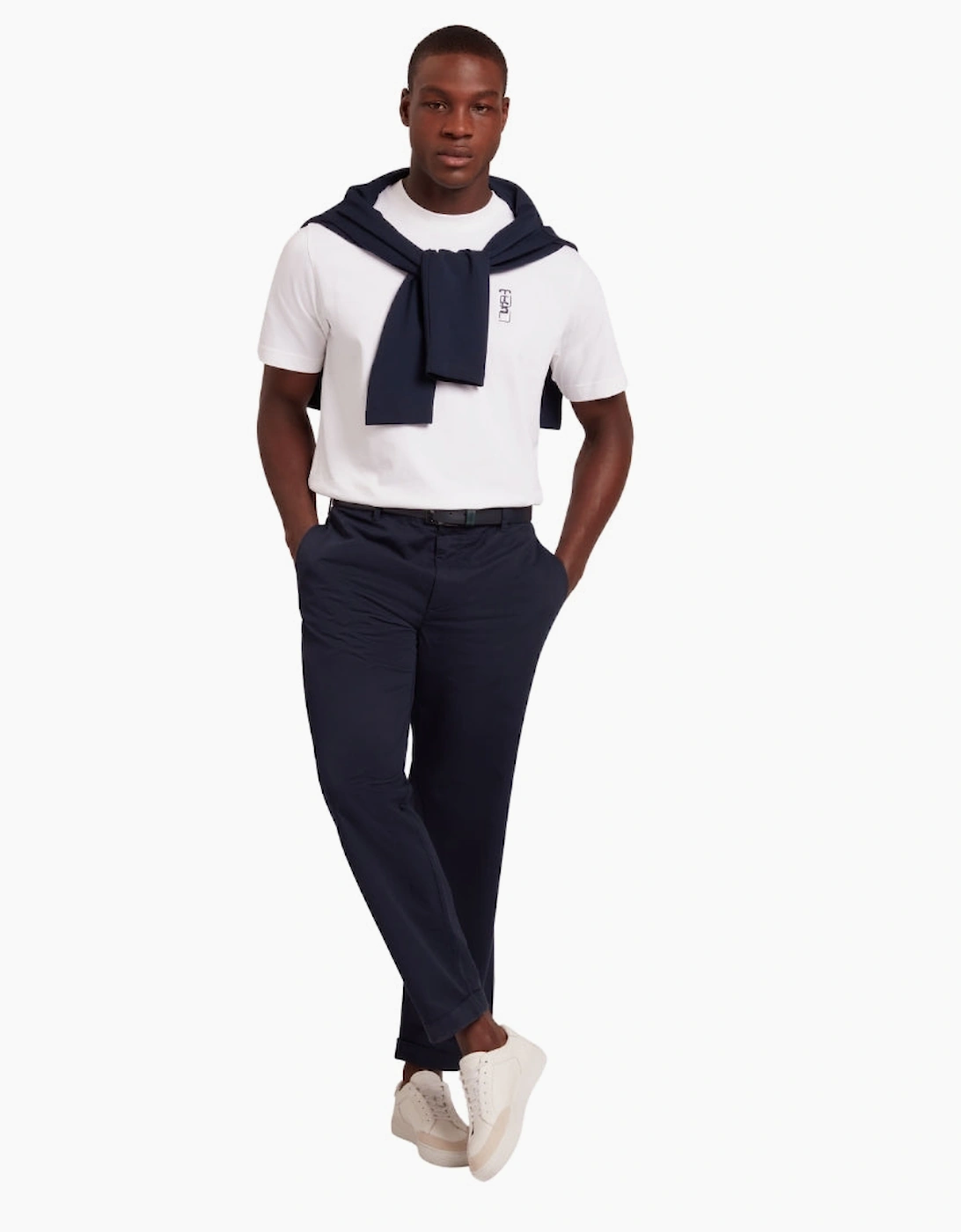 Ted Baker Kuyrt Branded White T-Shirt
