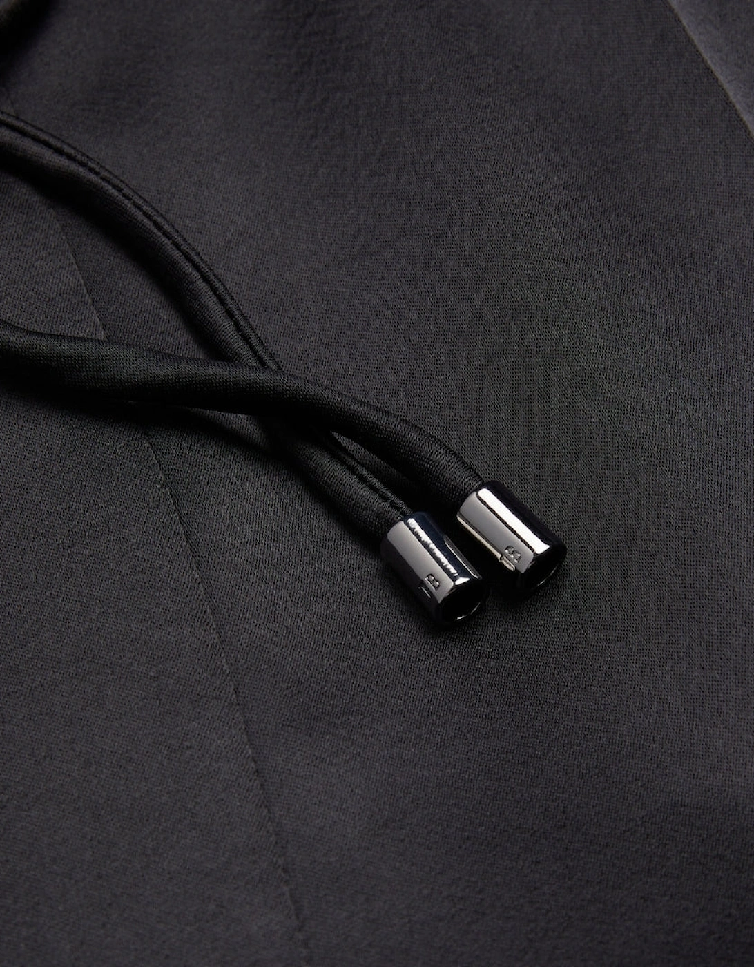 Ted Baker Natori Satin Slim Taper Black Jogger