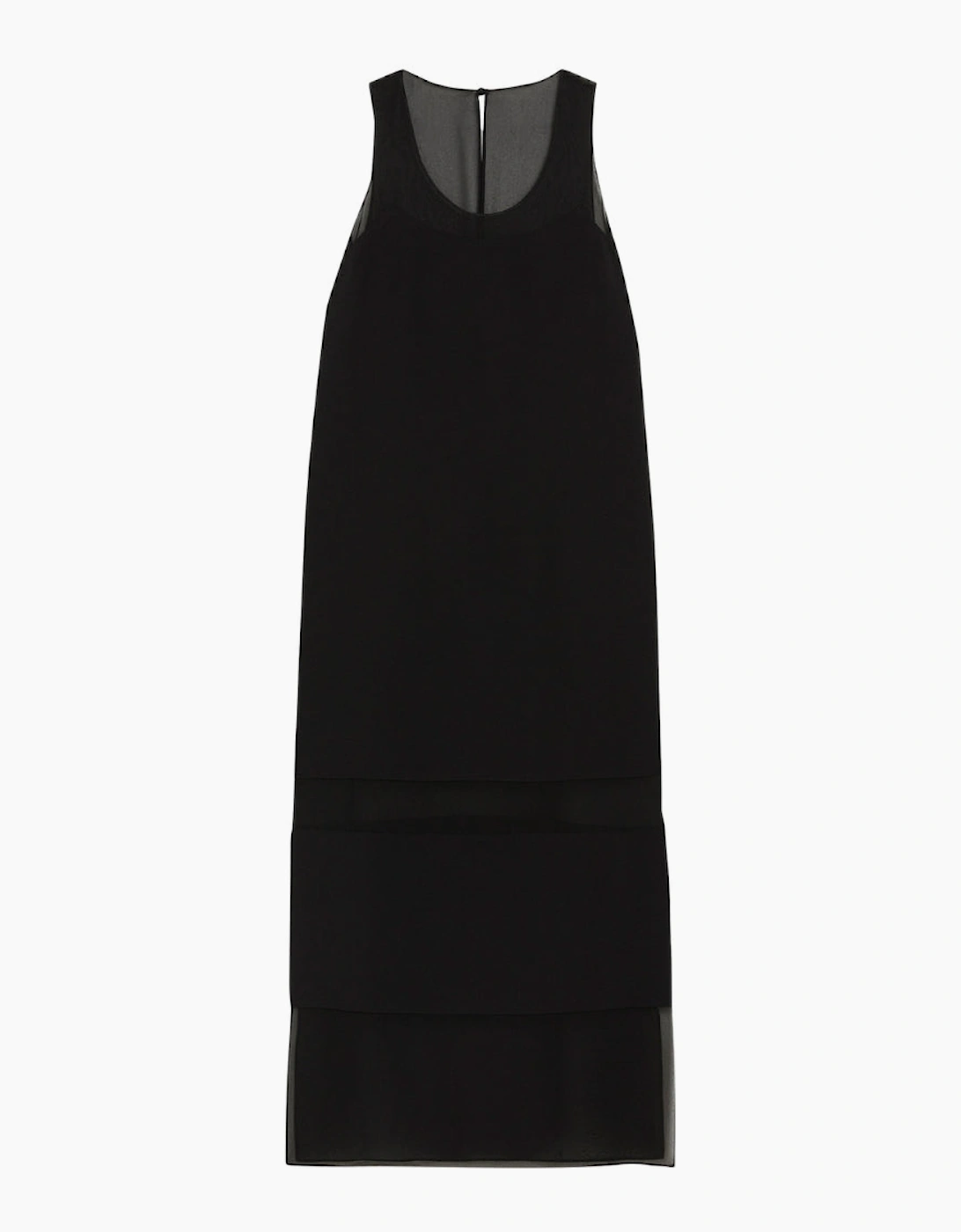 Ted Baker Mephora Sleeveless Black Midi Dress