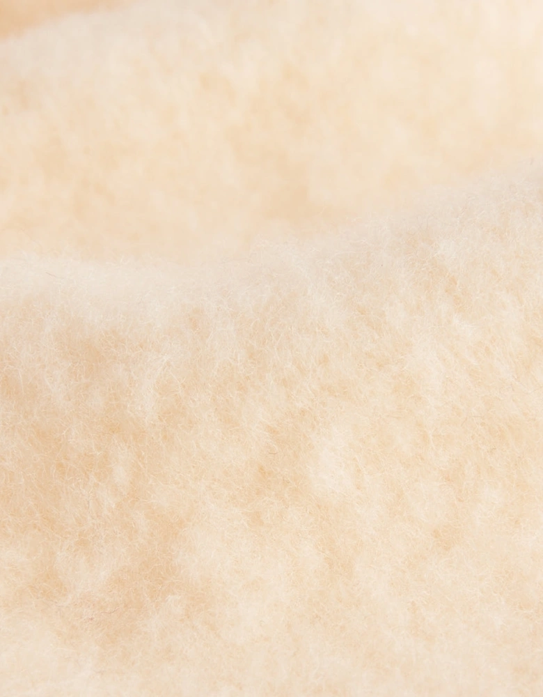 Ted Baker Shell's Skinny Woven Cream Scarf