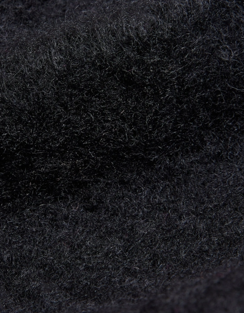 Ted Baker Shell's Skinny Woven Black Scarf