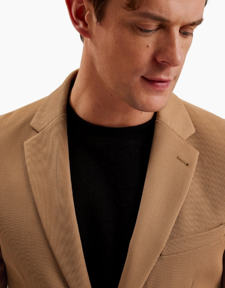 Ted Baker Nalfanj Cavalry Twill SB2 Tan Blazer Jacket