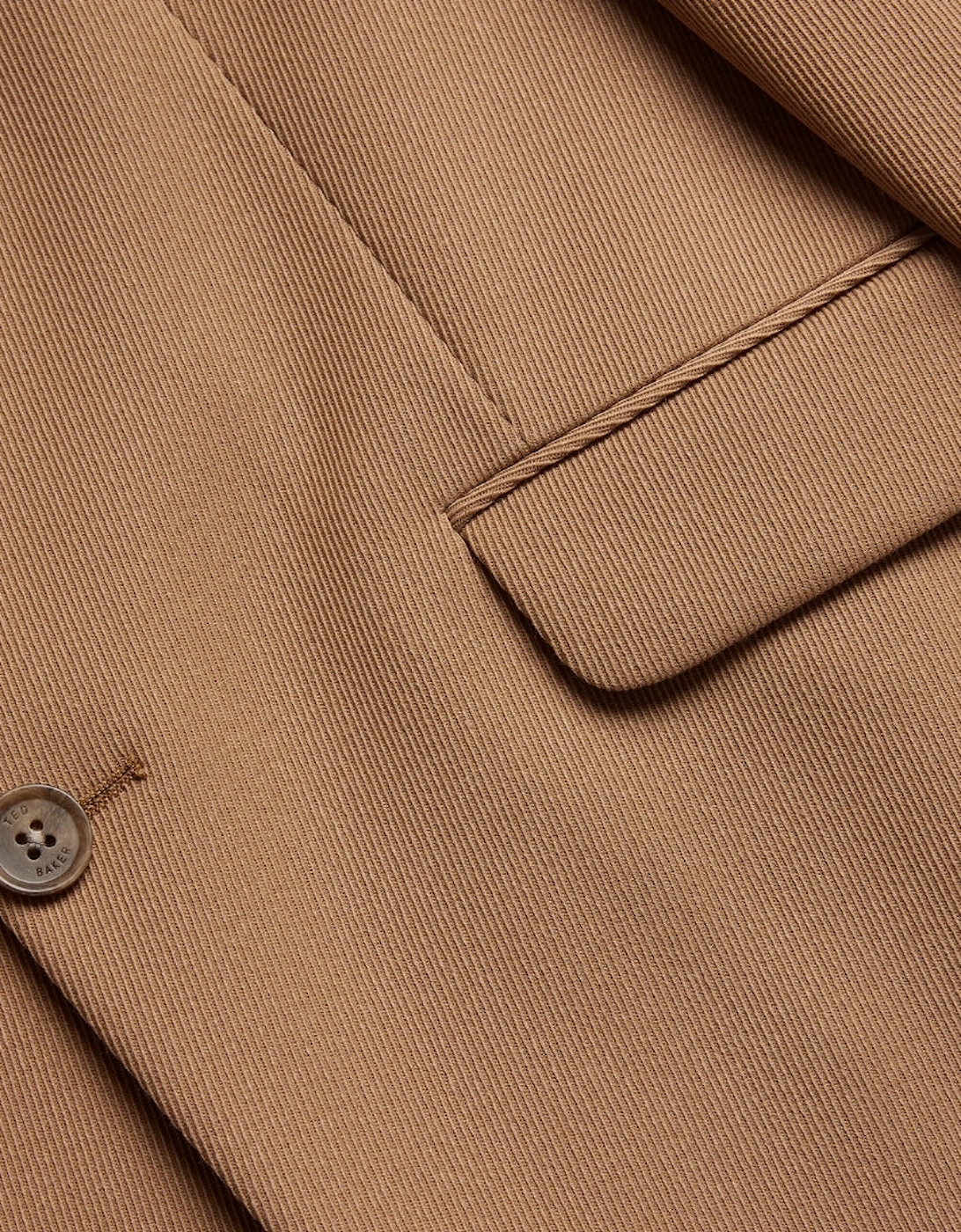Ted Baker Nalfanj Cavalry Twill SB2 Tan Blazer Jacket