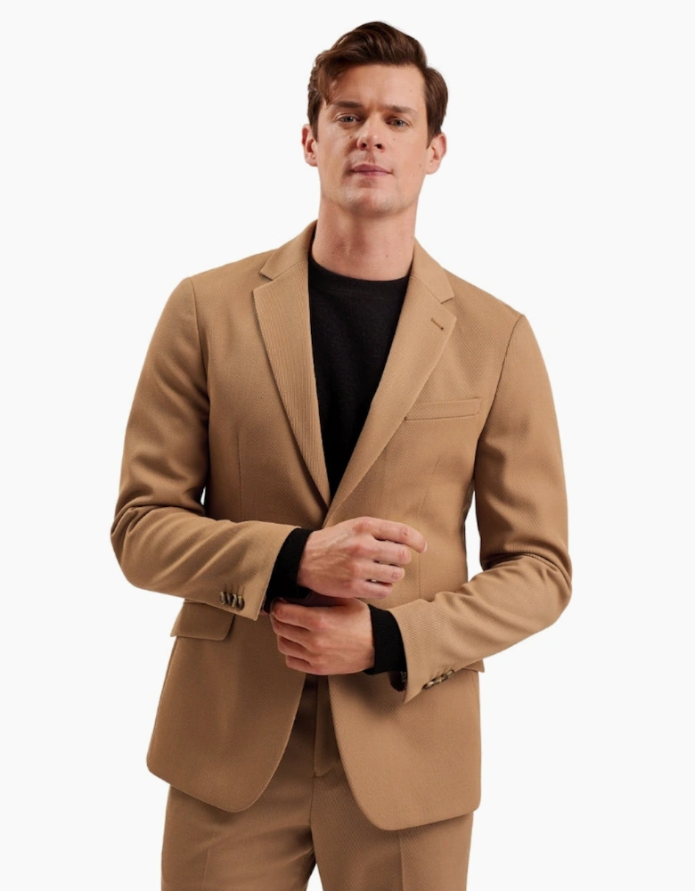 Ted Baker Nalfanj Cavalry Twill SB2 Tan Blazer Jacket