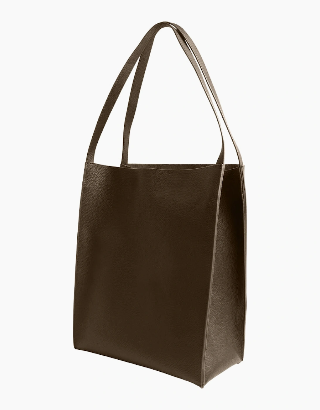 Ted Baker Soft Slouch Large Khaki Leather Tote