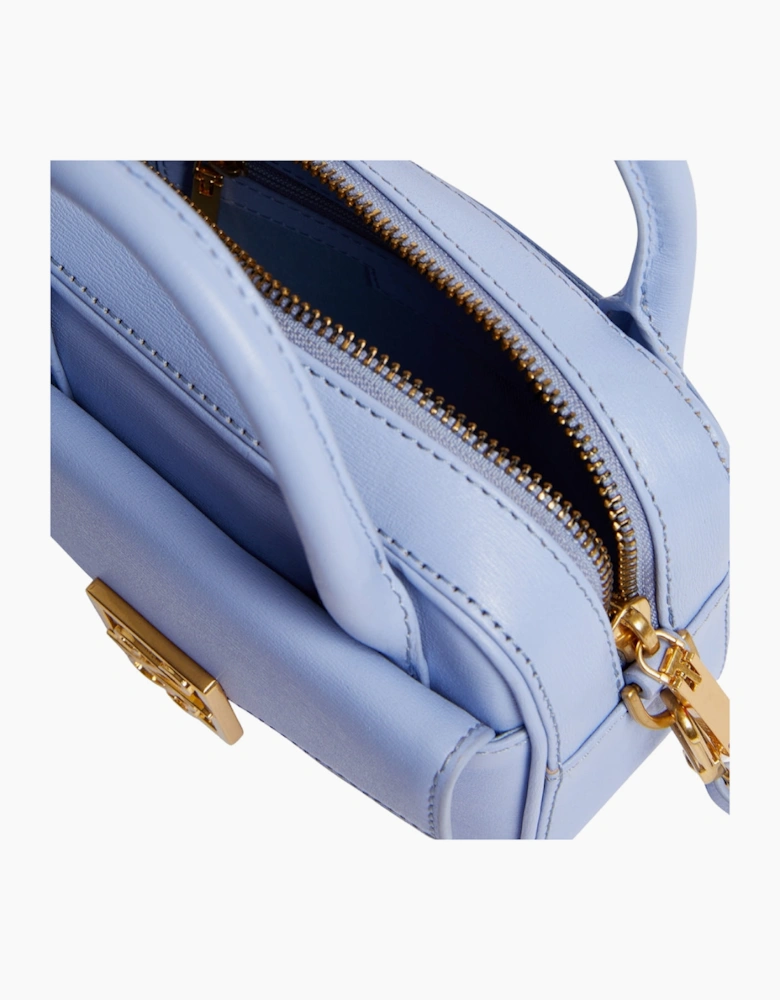 Ted Baker Anibell TB Detail Mini Leather Light Blue Crossbody Bag