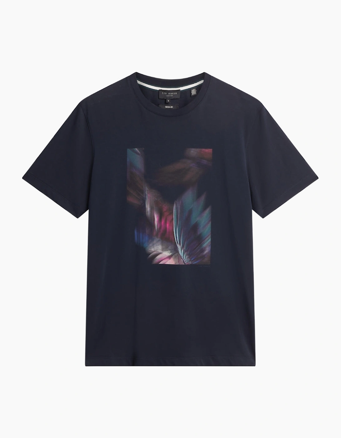 Ted Baker Father Box Printed Navy T-Shirt