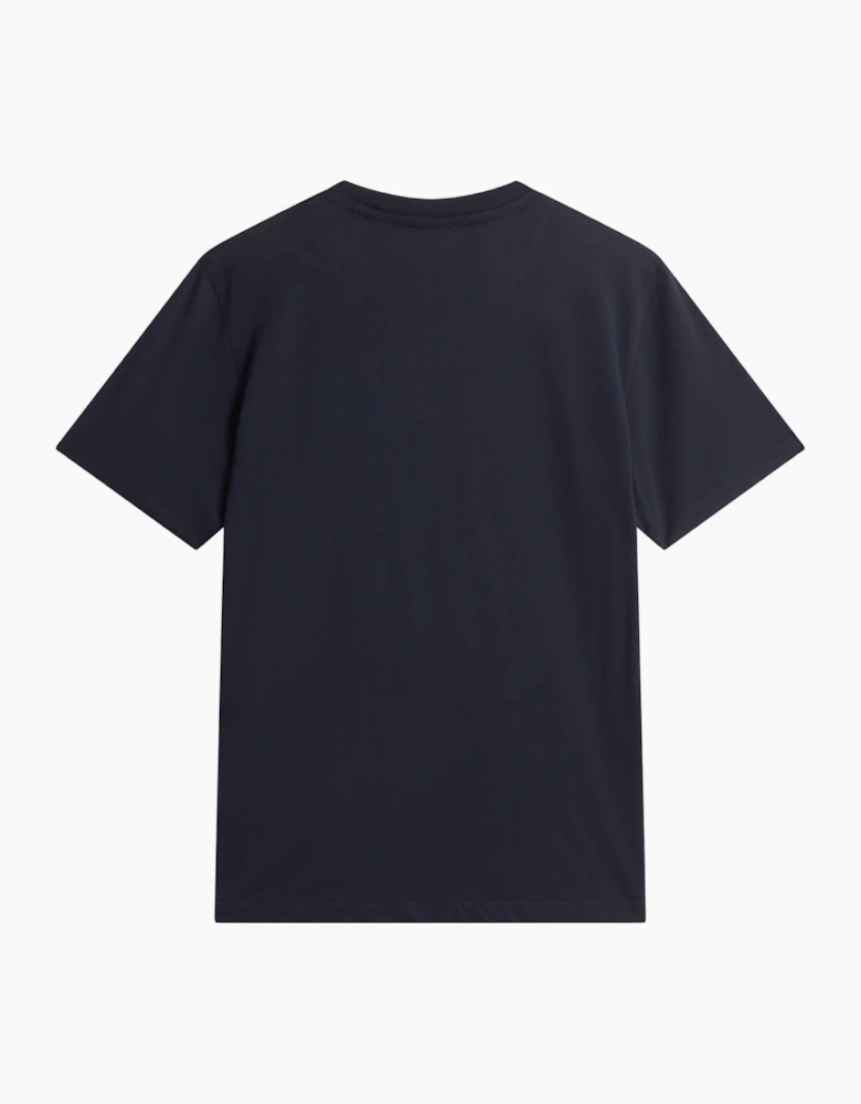 Ted Baker Father Box Printed Navy T-Shirt