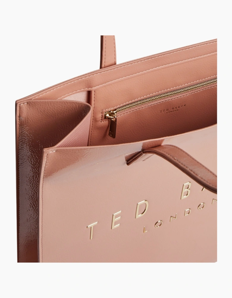 Ted Baker Crinkon Crinkle Large Light Pink Icon Bag