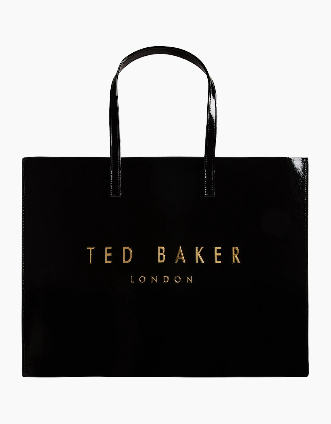 Ted Baker Crikon Crinkle Black Extra Large Icon Tote Bag