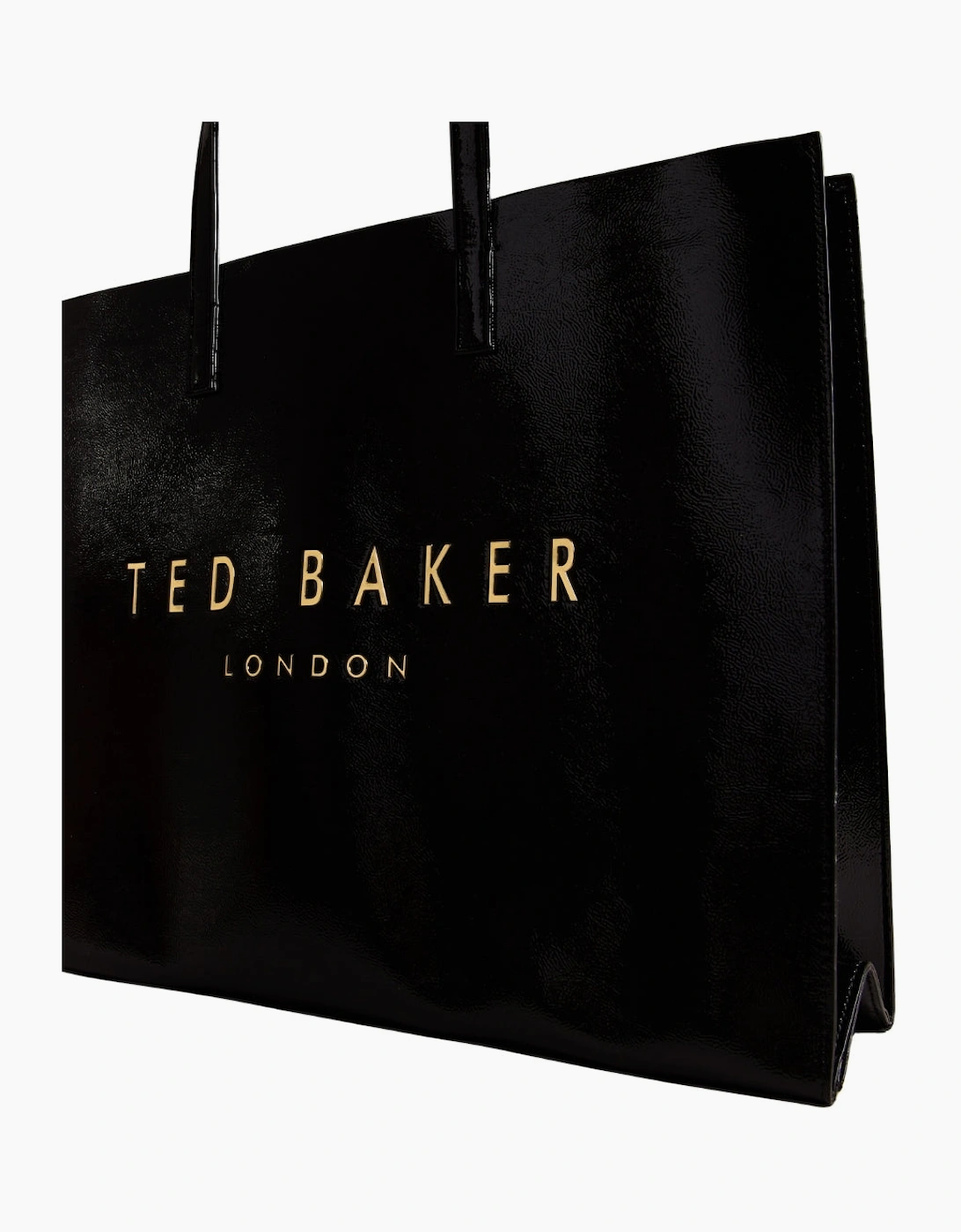 Ted Baker Crikon Crinkle Black Extra Large Icon Tote Bag