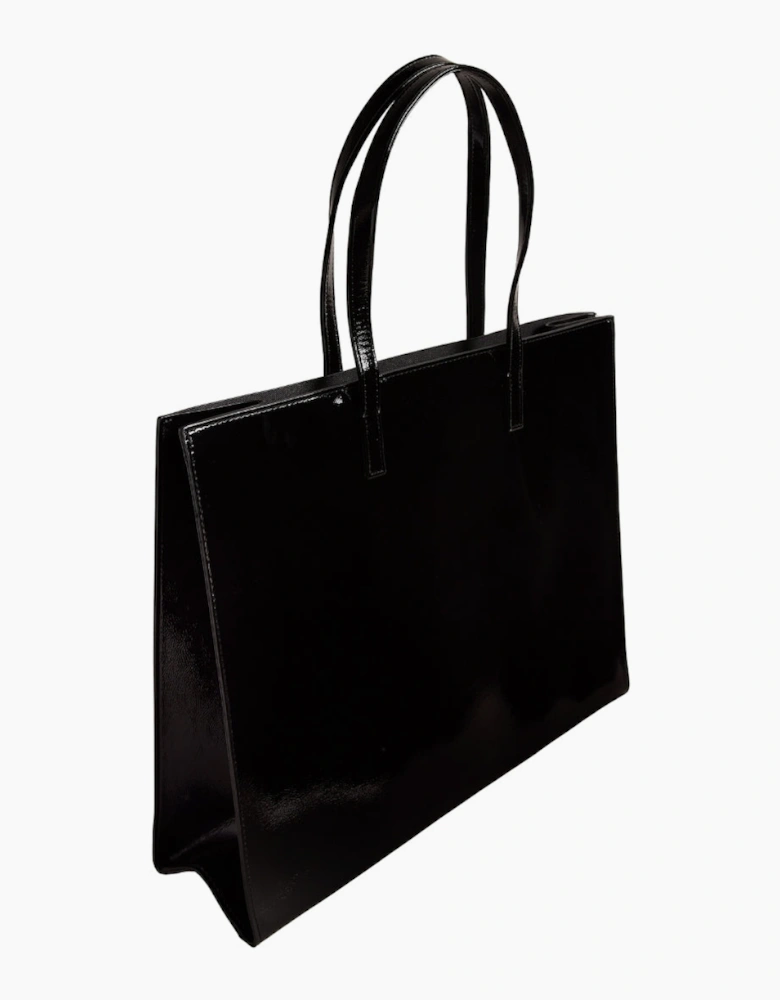 Ted Baker Crikon Crinkle Black Extra Large Icon Tote Bag