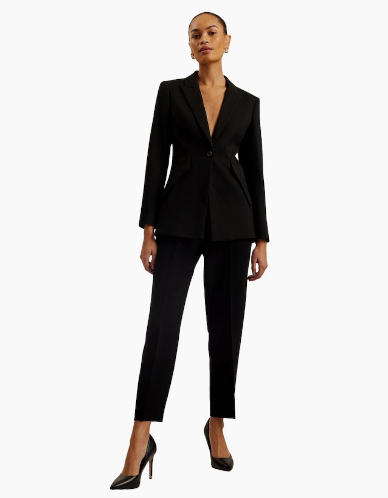 Ted Baker Manabtl Tapered Tailored Black Trouser
