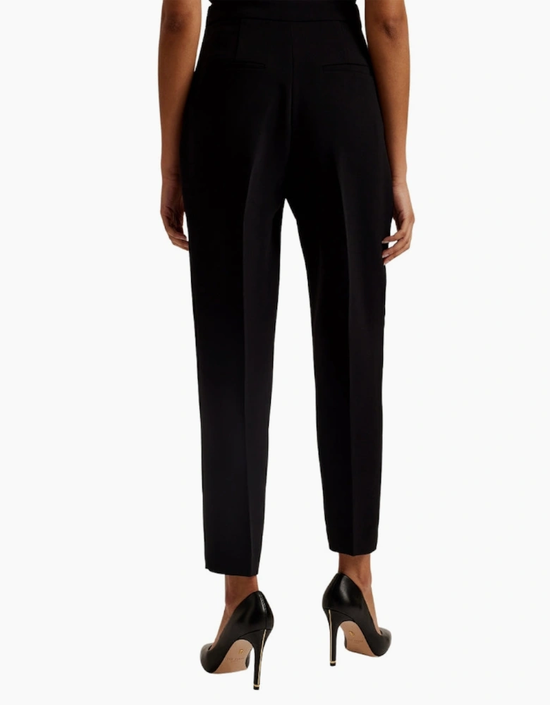 Ted Baker Manabtl Tapered Tailored Black Trouser