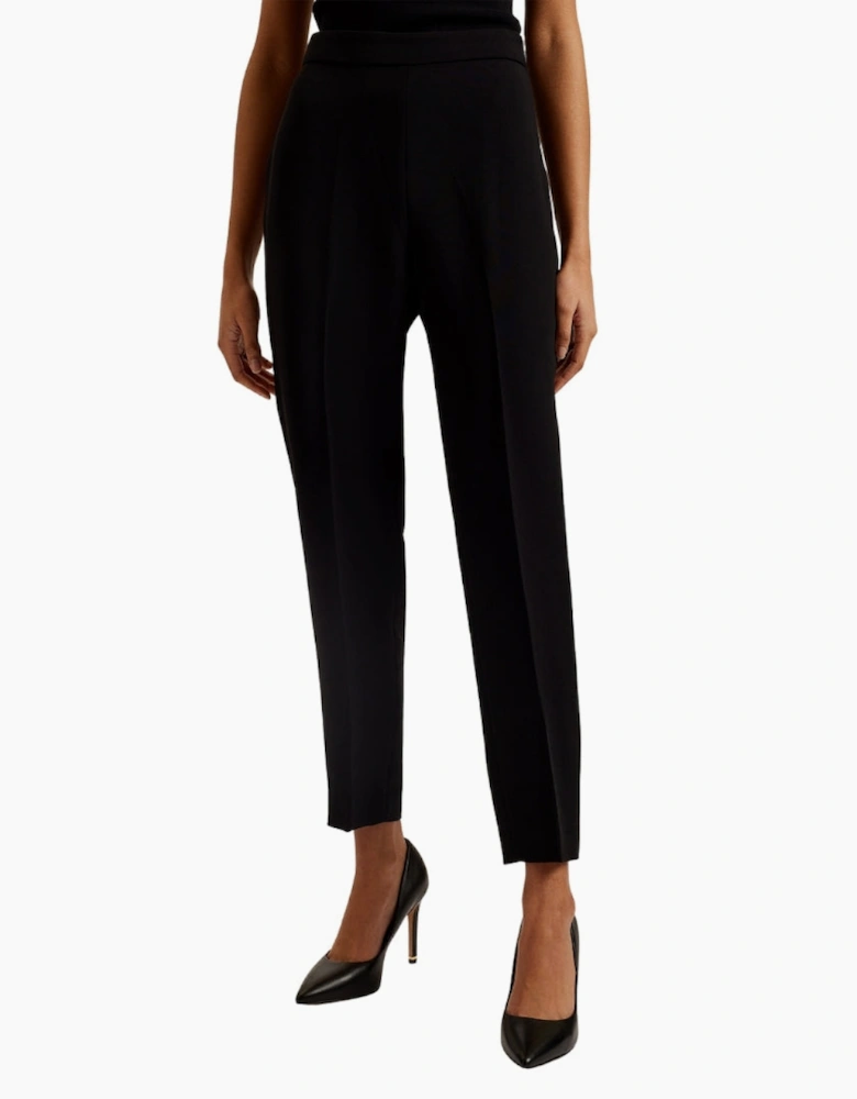 Ted Baker Manabtl Tapered Tailored Black Trouser